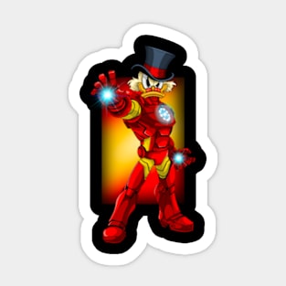 Iron-Scrooge Sticker